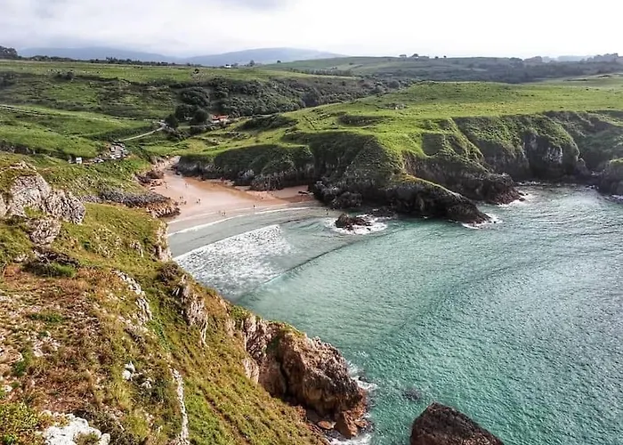 Terraza Y Piscina Con Vistas Espectaculares Al Mar Parking Cubierto Apartamento San Vicente De La Barquera