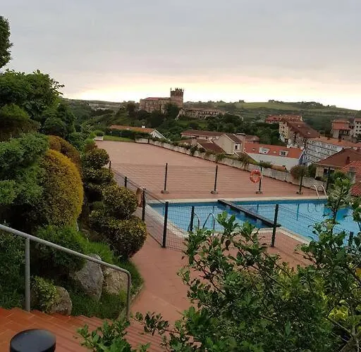 Terraza Y Piscina Con Vistas Espectaculares Al Mar Parking Cubierto San Vicente De La Barquera