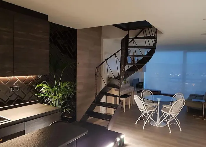 Apartamento Terraza Y Piscina Con Vistas Espectaculares Al Mar Parking Cubierto *