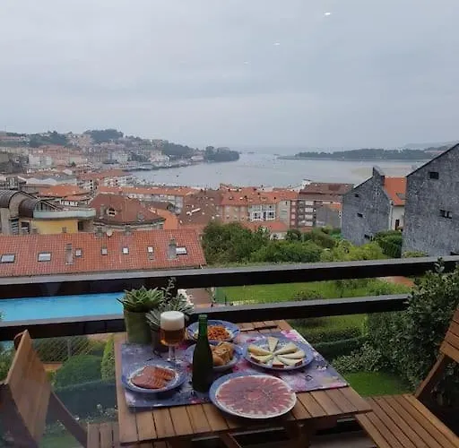 Apartamento Terraza Y Piscina Con Vistas Espectaculares Al Mar Parking Cubierto