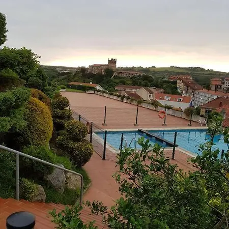 Terraza Y Piscina Con Vistas Espectaculares Al Mar Parking Cubierto San Vicente De La Barquera